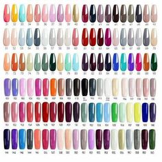 VENALISA Professional UV Nail Gel Polish Varnish Colour - 7.5ml 120Colours Must Have Nail Polish Colors, Nail Colours 2024, Uv Gel Nails Designs, Venalisa Gel Polish, Bio Sculpture Gel Nails, Nail Polish Colours, Bluesky Gel Polish, Bio Sculpture Gel, Uv Nail Polish