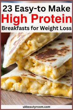 Starting your day with a protein-packed breakfast supports weight loss efforts by reducing hunger, increasing calorie expenditure, and maintaining muscle health. This post lists 30 different high protein breakfast ideas that are easy to prepare and delicious to enjoy. Including: meal prep, healthy, easy, low calorie, quick, eggs, recipes, smoothies, casserole, burrito, sandwich, muffins, bowls. Healthy Breakfast Recipes To Go, Mealprep Breakfast High Protein, Protein Breakfasts Healthy, Protein Breakfast With Eggs, Breakfast Ideas High Calorie, Anabolic Breakfast Recipes, Hypoglycemic Breakfast Ideas, Egg And Chicken Recipes, High Protein Veggie Breakfast