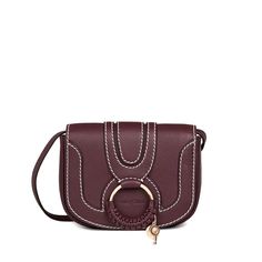 See By Chloe Mini Hana Leather Crossbody See By Chloe Hana, Chloe Bags, See By Chloe, Mini Bags, Color Purple, Leather Crossbody, Mini Bag, Chloe, Bag Lady