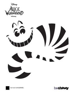 the logo for alice and the wonderful world of wonderland, which features an evil face