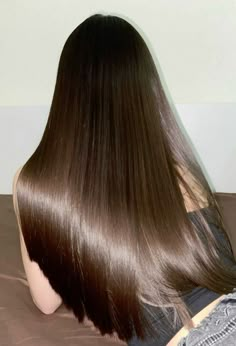 Hair Smoothening, Long Shiny Hair, Hair Inspiration Long, Long Hair Pictures, Long Dark Hair, Haircuts Straight Hair, Beautiful Long Hair, Silky Hair