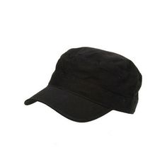 Made from 100% cotton, One size fits most, this hat has an adjustable strap in the back to form it to your comfort. Front Bill measures 2 1/2 inches Long. Crown measures 3 1/2 inches Deep. 3 Panel. Soft Material. Hand Wash only. Imported. Color: Black.  Gender: unisex.  Age Group: adult. Cheap Black Cotton Hat, Black Breathable Military Hat, Military Style Black Adjustable Snapback Hat, Adjustable Black Military Snapback Hat, Black Military Baseball Cap For Outdoor, Clean Products, Army Cap, Flats Top, Soft Material