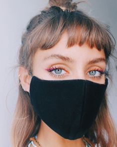 Bangs Haircut, Baby Bangs, Eyes Color, Minimal Makeup, Beauty Inspo, New Normal, Haircuts For Long Hair, New Haircuts