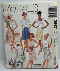 an old sewing book with women's dresses on it