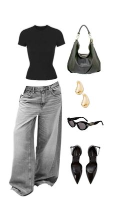 #ootd Chique Outfit, Mode Hippie, Downtown Outfits, Outfit Inspo Casual, Looks Street Style, Mode Inspo, Cute Everyday Outfits, Mode Inspiration, Casual Style Outfits