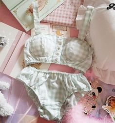 Buy VINTAGE FRENCH STYLE PLAID BRA & PANTY SET. Cosmique Studio is the best aesthetic clothing store. Up to 50% OFF everything. Grab yours now! Vintage French Style, Aesthetic Clothing Stores, Cute Lingerie, Aesthetic Clothing, Pretty Lingerie, Bra Panty, Mori Girl, Plaid Fashion, Bra And Panty Sets