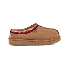 Reduce Foot Pressure By Opting For The Smooth And Comfortable Ugg Tasman Regenerate Slippers. Featuring Ugg Tasman Braid Construction, These Slip-Ons Have A Supple Texture With Regenerative Tablegrade Sockliner And Foam Footbed. Heat-Embossed Branding Logo On The Front. Round Toe Design Uggs With Red Stitching, Ugg Tamsin, Ugg Slippers Boot, Ugg Slippers Red, Ugg Tasman Red Stitching, Ugg Tasman Regenerate, Shoes Slip On, Red Tasman Uggs Outfit, Taxman’s Uggs