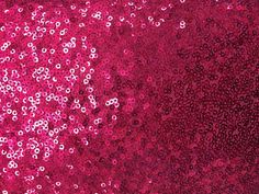 pink sequins are seen in this image