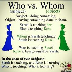 an image of two women in different dresses with words above them that say who vs whom