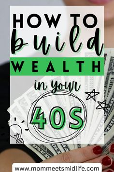 how to build wealth in your 40s Financially Stable Aesthetic, How To Build Wealth, Budgeting Ideas, Saving Money Frugal Living, Financial Wealth, Money Saving Methods, Financial Fitness, Retire Early, Building Wealth