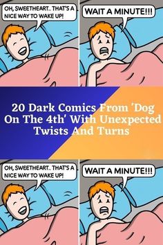 the comics are telling people how to sleep in bed