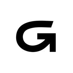 the letter g is made up of black letters