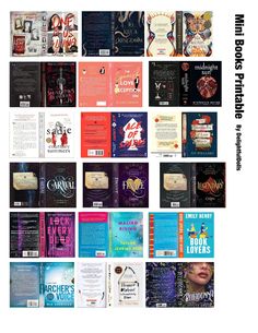 an assortment of brochures are shown in this collage with different colors and designs