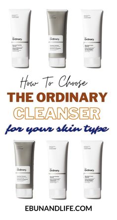 This post will help you determine which of The Ordinary Cleansers is right for your skin type and needs. Cream Cleanser