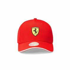 Puma Classic, Puma Kids, Baseball Caps Fashion, Puma Cat, Classic Hats, Red Cap, Scuderia Ferrari, Cat Logo, Cap Design