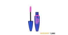 Maybelline New York Volume' Express The Rocket Washable Mascara, Blackest Black, 0.3 Fluid Ounce Maybelline Products, Blackest Black, Body Cosmetics, Eye Mascara, Maybelline New York, Care Hair, Men's Grooming, Makeup Skin Care, Oral Care