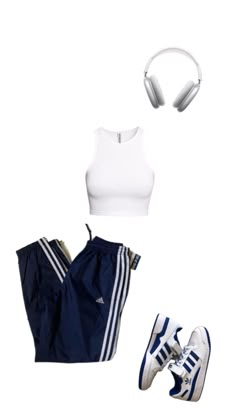 Gym School Outfits, Casual Gym Outfit, Gym Outfit Ideas, Gym School, Fitness Wear Outfits, Outfit Inspo Casual, Cute Lazy Outfits, Casual Day Outfits, Cute Preppy Outfits