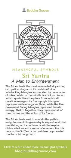 Sacred Symbols Tattoo, Yantra Symbols, Simbols Tattoo, Meaningful Symbols, Shri Yantra