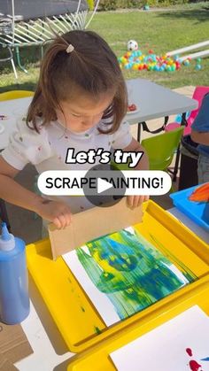 Amazon Boxes, Scrape Painting, Sensory Ideas, Amazon Box, Acrylic Art Projects, Easy Halloween Decorations, Art Process, Simple Toys, Wait What