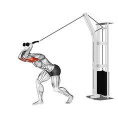 a man is doing pull ups on a machine with one arm extended to the other