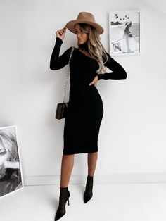 Color: Khaki/Green/BlackMaterial: Knit Midi Dresss, High Neck Midi Dress, Tassels Fashion, Bodycon Midi, Knit Midi, Long Sleeve Bodycon, Knit Midi Dress, Green And Khaki, Blue Midi Dress