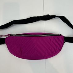 Hot pink/ fuchsia fannypack waist belt bag from ATHLETA Waist Belt Bag, Waist Bag, Waist Belt, Fanny Pack, Belt Bag, Bags Handbags, Hot Pink, Adjustable Straps, Shoe Accessories