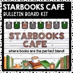 the star books cafe bulletin board kit