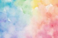 an abstract watercolor background with pastel colors