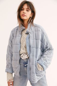 Free People Coats & Jackets, Free People Dolman Quilted Jacket Outfit, White Quilted Jacket Outfit, Dolman Jacket Outfit, Free People Quilted Jacket Outfit, Free People Quilted Jacket, Quilting Jacket, Free People Dolman Quilted Jacket, Dolman Jacket