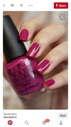 March Nails, Nails Colors, Dark Nails, Pink Nail, French Quarter, Nail Polish Colors