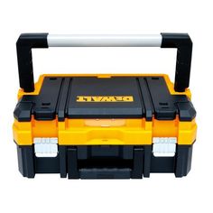 buy tool boxes & organizers at cheap rate in bulk. wholesale & retail electrical hand tools store. home décor ideas, maintenance, repair replacement parts Dewalt Tool Box, Toolbox Organizer, Electrical Hand Tools, Dewalt Tstak, Small Parts Organizer, Heavy Duty Hinges, Lockable Storage, Door Shoe Organizer, Dewalt Tools