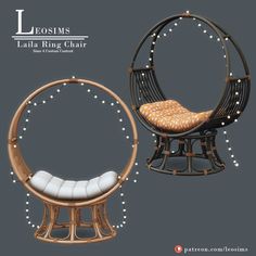 Laila Round Chair Sims 4 Cc Earthy Furniture, Sims 4 Cc Easter Decor, Sims 4 Cc Leosims, Sims 4cc Decoration, Fairy Lights Sims 4, Sims 4 Standing Mirror, Sims Lighting Cc, Sims Lights Cc, Sims 4 Ring Light