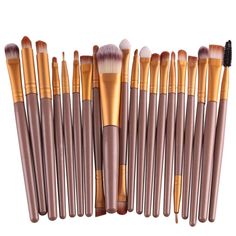 Fine Eyeliner, Alat Makeup, Play Makeup, Lip Cosmetics, Makeup Brush Set Professional, Make Up Tools, Beauty Make-up, Makeup Brushes Set, Eye Makeup Brushes