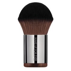 POWDER KABUKI - 124 Too Faced Powder Brush, Kabuki Makeup Brushes With Cover, Theatre Makeup, Kabuki Brush, Finishing Powder, Make Up For Ever, Professional Makeup Artist, Waterproof Eyeliner, Blush Brush