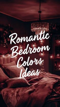 romantic bedroom colors ideas that are easy to do with your bedding and decorating