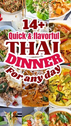 Quick & Flavorful Thai Dinners for Any Day #ThaiFood #AsianFlavors #QuickMeals #AuthenticRecipes #DinnerInspo Thai Dinner Ideas, Thai Dinners, Pad Thai Recipes, Tai Food Recipes, Thai Vegetables, Tai Food, Easy Asian Dishes