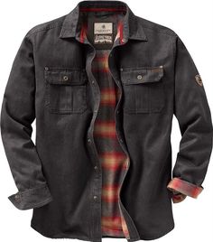 "Upgrade your fall wardrobe with the Legendary Whitetails Men's Journeyman Shirt Jacket from Amazon. 🍁 This flannel-lined shacket combines rugged style with water-resistant comfort, perfect for cozy hoodie outfits. Explore more through our affiliate link! #Fashion #AmazonFinds #AffiliateMarketing" Hunting Lifestyle, Shirt Jacket Men, Mens Fashion Rugged, Mode Casual, Mens Flannel, Leather Shirt, Mens Winter Fashion, Casual Jacket, Mens Fashion Casual