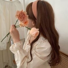 Peach Aesthetic, Aesthetic Korean, Hair Aesthetic, Ginny Weasley, Classy Aesthetic, Korean Aesthetic, Uzzlang Girl, Princess Aesthetic, Pretty Photos