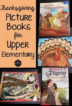 thanksgiving picture books for upper elementary students to use in their homeschool library or classroom