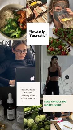 That Woman Aesthetic Wallpaper, Healthy Women Wellness, Motivation Healthy Lifestyle, New Era Of Me Wallpaper, Healthy Woman Aesthetic, Productive Girl Era, July Vision Board, Healthy Vision Board, Productive Woman