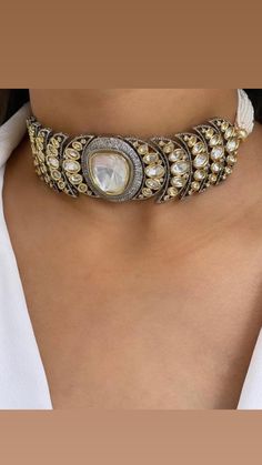 slay this contemporary style choker with your ethnic and western outfits.  comes with a pair of matching earrings Fusion Style Festive Kundan Choker Necklace, Jewelry Kundan, Kundan Jewelry, Boho Choker, Kundan Jewellery, Western Outfits, Matching Earrings, Jewelry Earrings Dangle, Contemporary Style