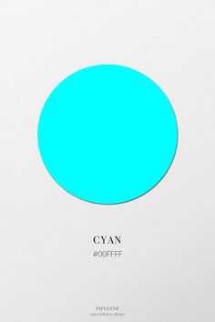 a blue circle with the words cyn on it in black and white text below