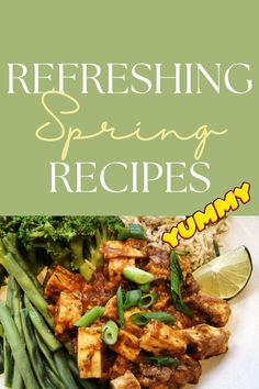 Refreshing Spring Recipes Refreshing Spring Recipes, Spring Dinner Recipes, Spring Recipes Dinner, Spring Dinner, Spring Recipes, Entertaining Guests, Family Dinner, Taste Buds