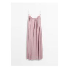 Voluminous dress with gathered V-neckline Elegant Pink Viscose Midi Dress, Elegant Pink Viscose Dress, Feminine Viscose Maxi Dress For Day Out, Elegant Zara Viscose Midi Dress, Chic Zara Viscose Maxi Dress, Elegant Zara Maxi Dress For Daywear, Zara Long Dress, Voluminous Dress, Cargo Shirts