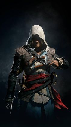 Black Flag, Assassins Creed, In The Dark, Flag, Wallpapers, Black