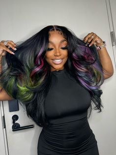 Cute Weave Hairstyles, Anniversary Shoot, Plus Size Baddie Outfits, Frontal Wig Hairstyles, Quick Weave Hairstyles, Hairstyle Inspo, Hair Techniques, Frontal Hairstyles, Pretty Hair Color