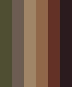 the color palette is dark brown and has many different shades to choose from in this image