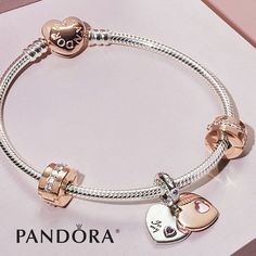 Pandora Bracelet Ideas Simple, Pulsera Pandora Charms Ideas, Pandora Bracelet Ideas Inspiration, Pandora Bracelet Ideas, Pandora Rose Gold Bracelet, Pandora Bracelet Charms Ideas, Crystal Wedding Necklace, Pandora Bracelet Designs, Donation Request