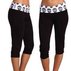 Gabriella Rocha Arianna Skull Pant Skull Pant, Skull Clothes, Long Yoga Pants, Skull Pants, Yoga For Women, Gabriella Rocha, Mountain Pose, Hands On Hips