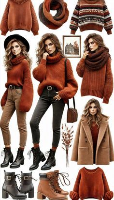 Brown Christmas Outfit, Outfits For November, Polyvore Outfits Fall, Western Fall Outfits, Outfits For Short Women, Layering Outfits Fall, Cold Outfit, Midi Skirt Outfit, Trendy Outfits Winter